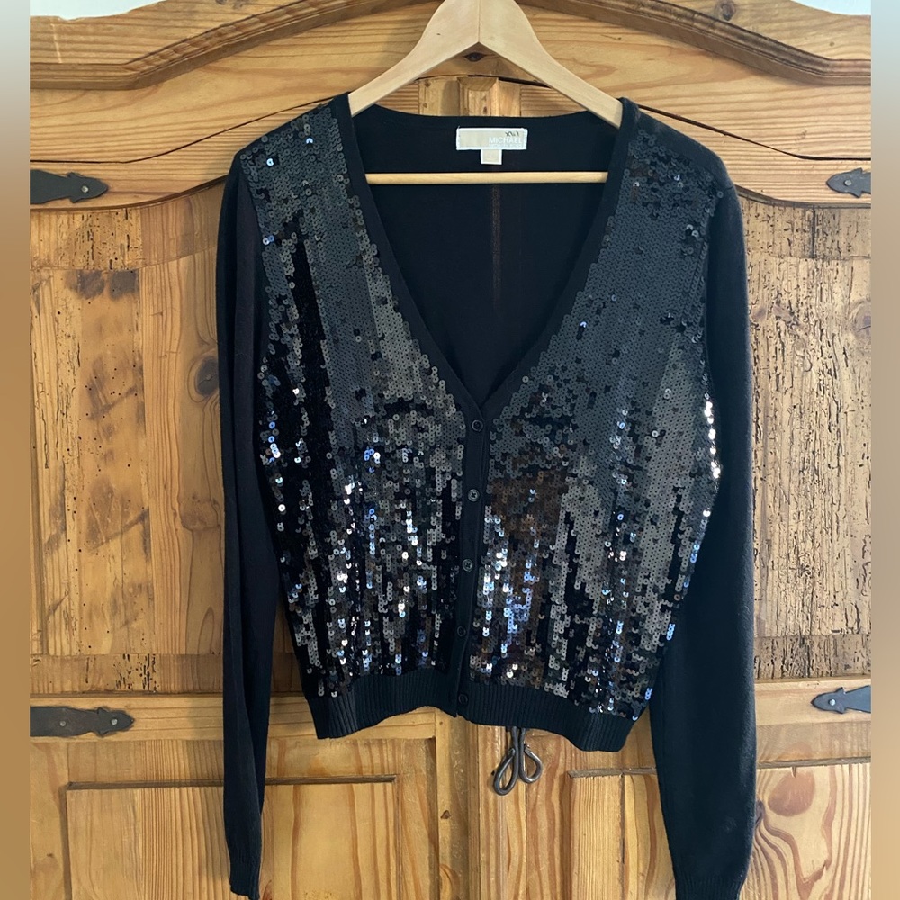Michael Kors Sequin Cardigan (L)